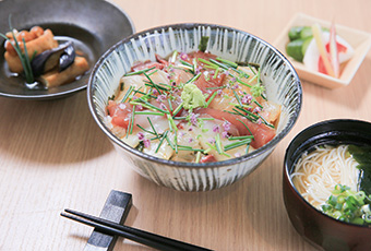 魚介付け丼